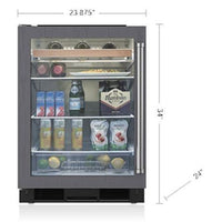 Sub-Zero Beverage Center UC-24BG/O-LH