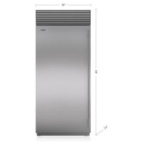 Sub-Zero Upright BI-36F/S/TH-LH