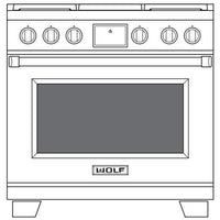 Wolf Dual Fuel DF36450C/S/P/LP